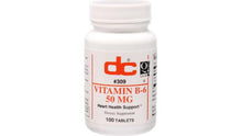 Load image into Gallery viewer, Vitamin B6 - 50mg