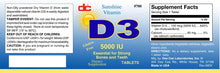 Load image into Gallery viewer, Vitamina D-3 (5,000 IU)

